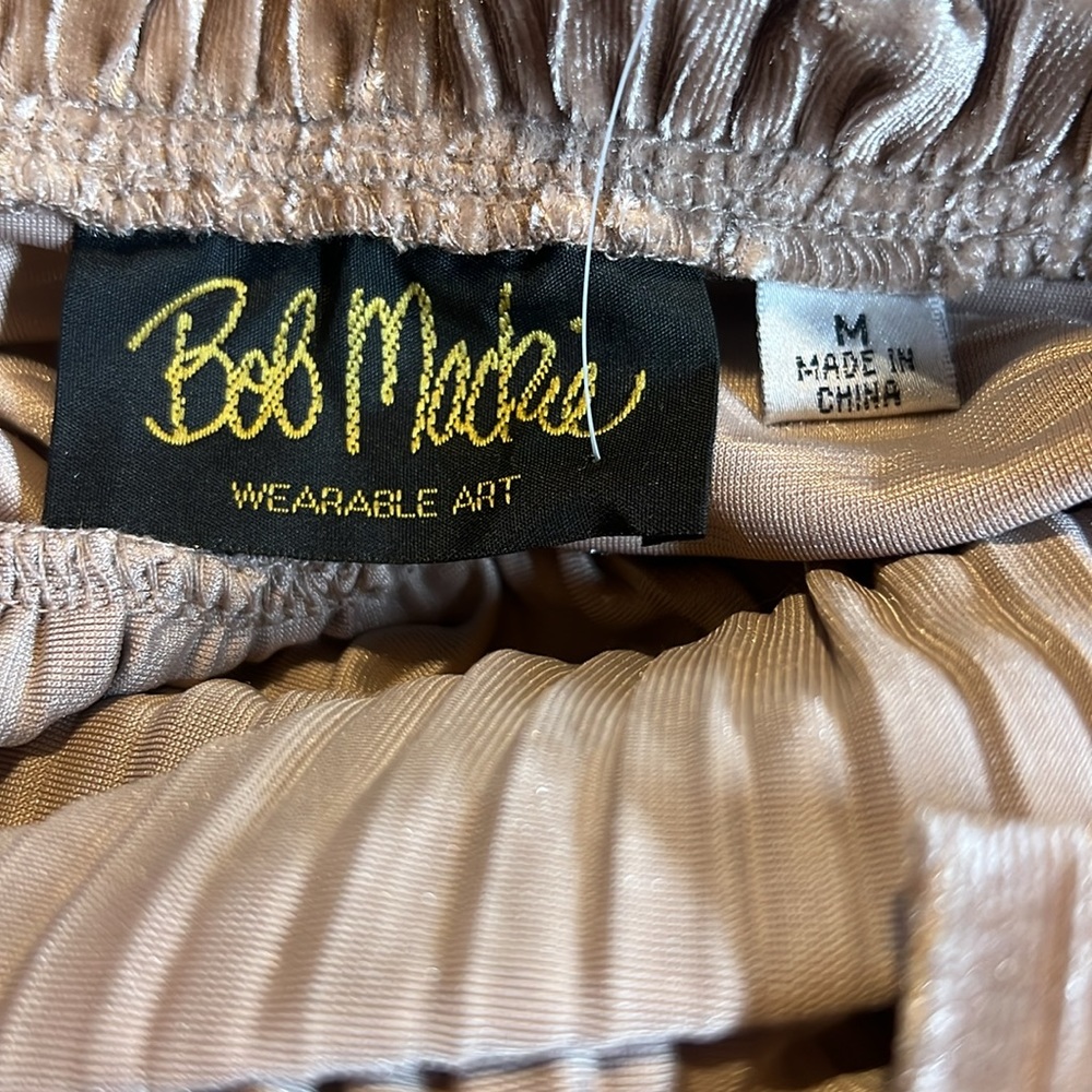 Medium Bob Mackie floor length dress. Bell sleeve. Medium weight.New with tags. - Picture 6 of 9